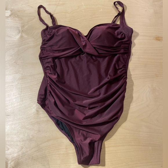 Caribbean Sand One Piece Swimsuit 22W (KH) - Picture 1 of 12